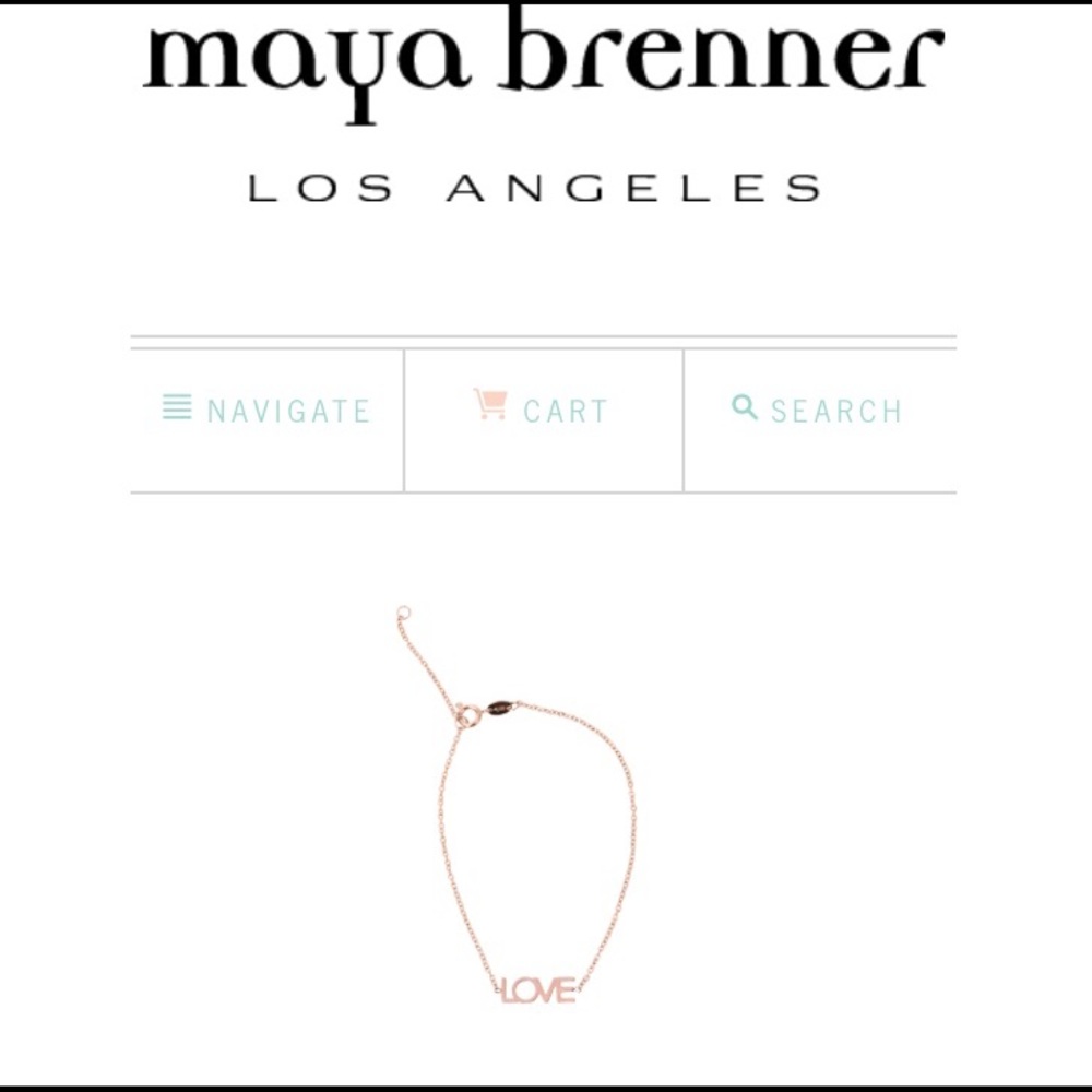 Maya Brenner Designs LOVE Bracelet